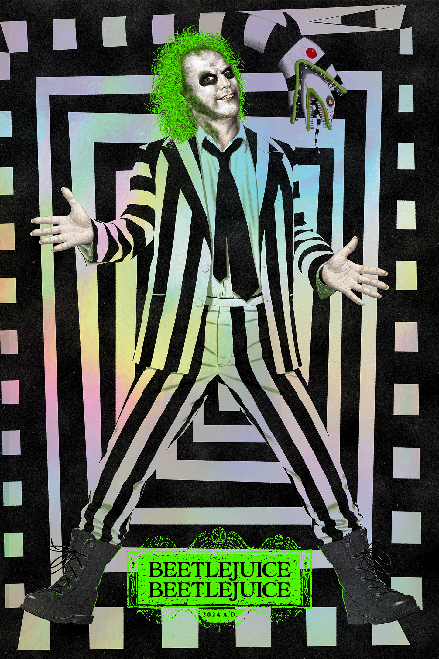 Jason Raish "Beetlejuice Beetlejuice" Foil Variant