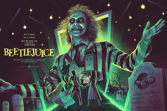 Matt Ryan Tobin "Beetlejuice" Acrylic Panel Print