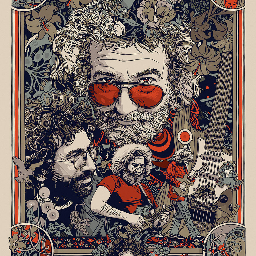 Tyler Stout "Jerry Garcia" Variant B