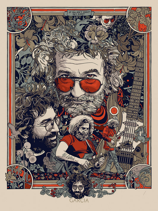 Tyler Stout "Jerry Garcia" Variant B