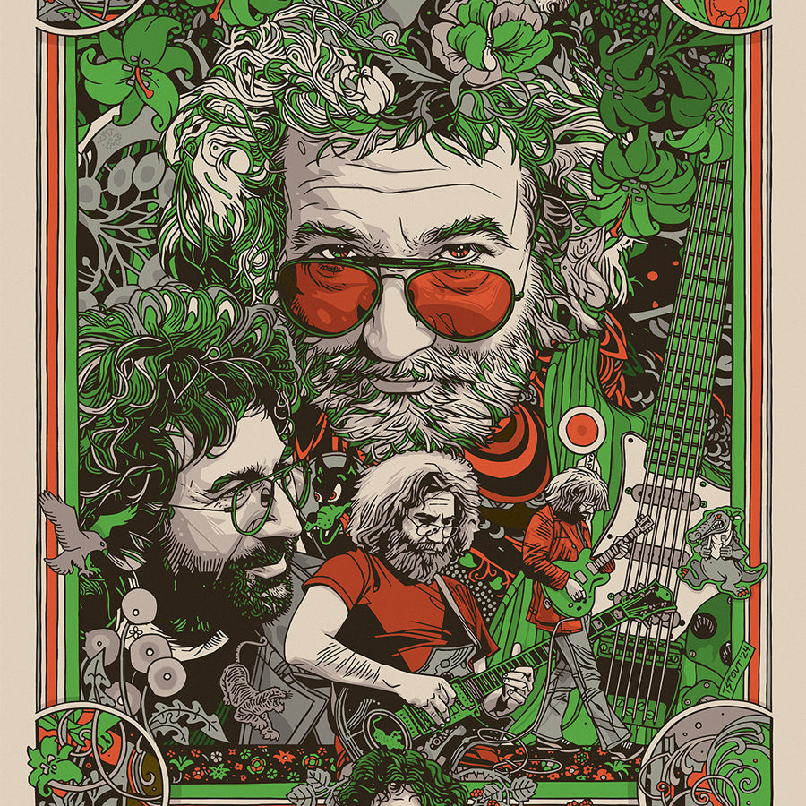 Tyler Stout "Jerry Garcia" Variant C