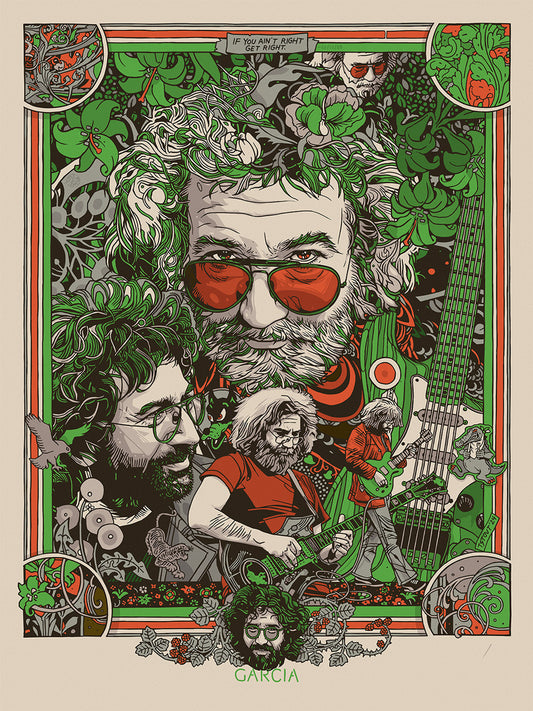 Tyler Stout "Jerry Garcia" Variant C