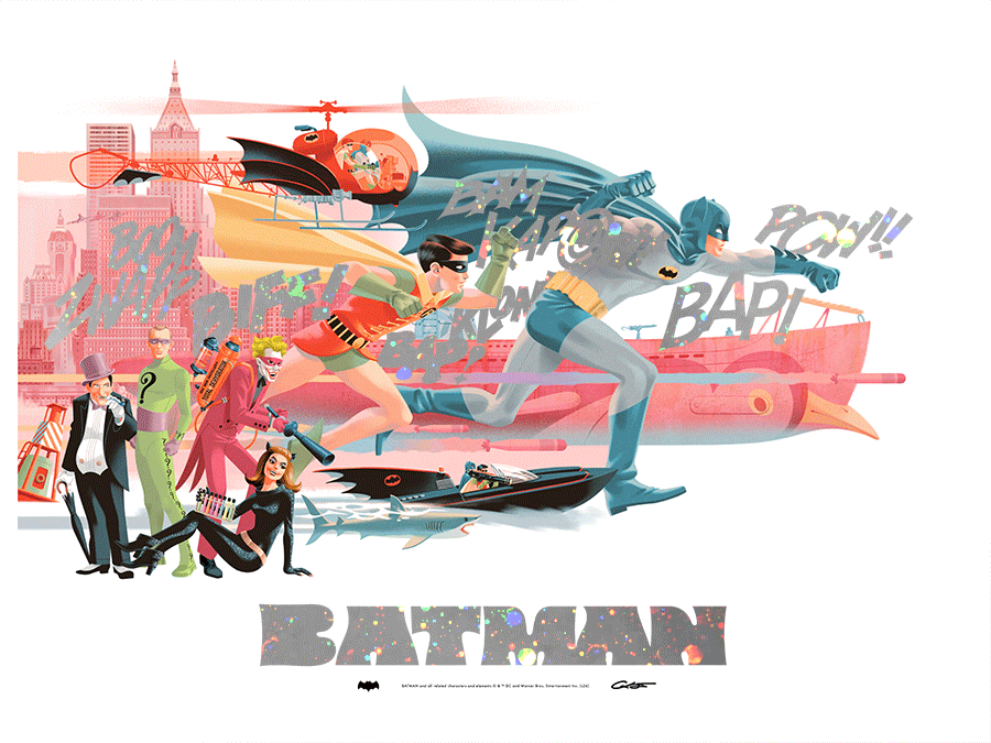 George Caltsoudas "Batman '66" ZLOPP! Variant