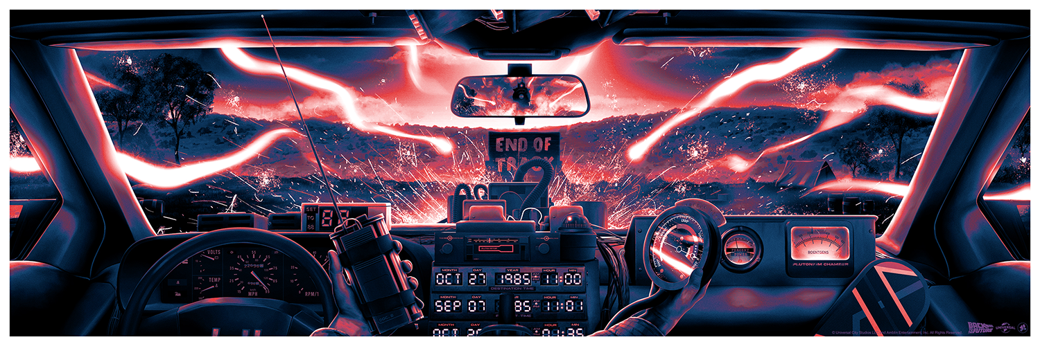 Ben Harman "Back to the Future Part III" Red Edition