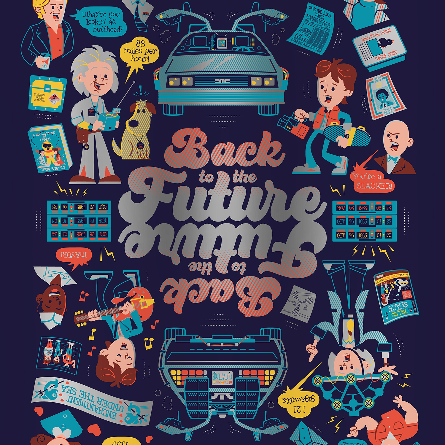 Dave Perillo "Back to the Future" Foil Edition