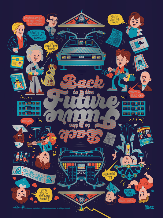 Dave Perillo "Back to the Future" Foil Edition