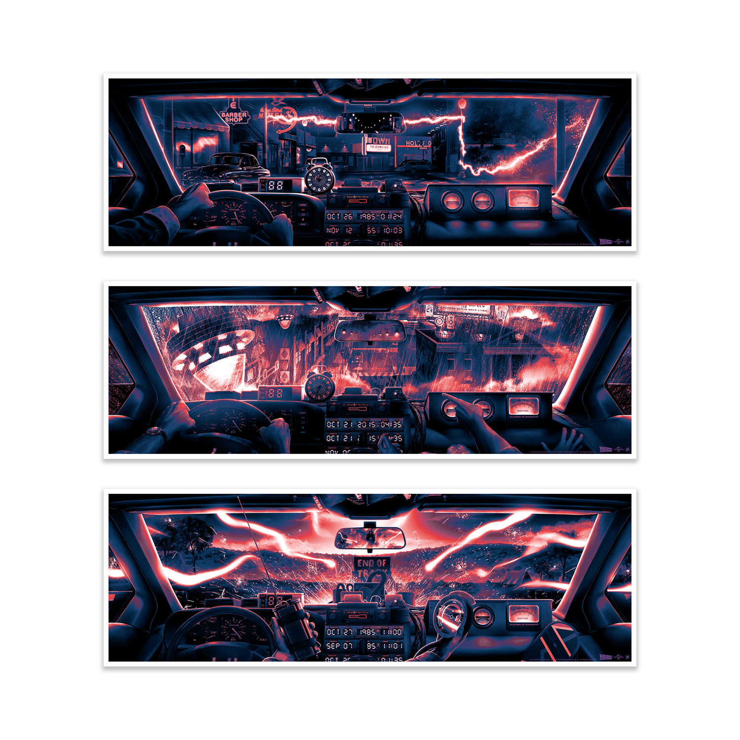 Ben Harman "Back to the Future Trilogy" Red Edition