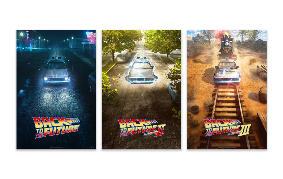 Phase Runner "Back to the Future Trilogy" SET