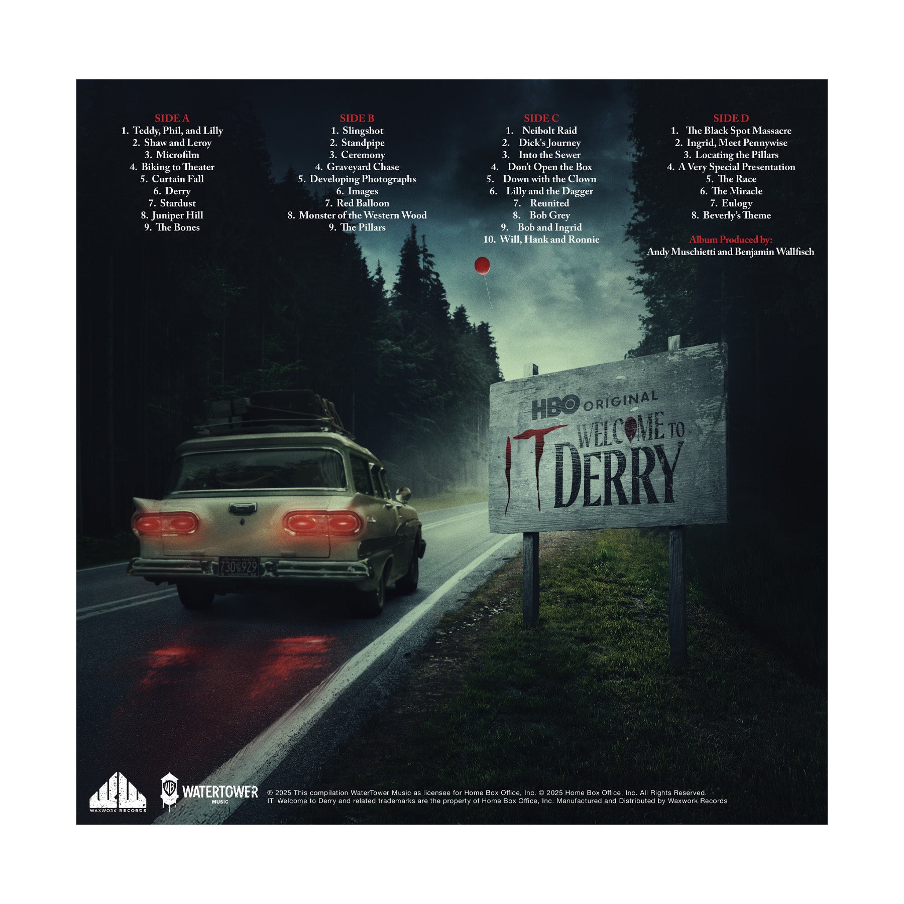 IT: Welcome To Derry - Original HBO Series Soundtrack 2x LP - Limited Edition BNG Exclusive