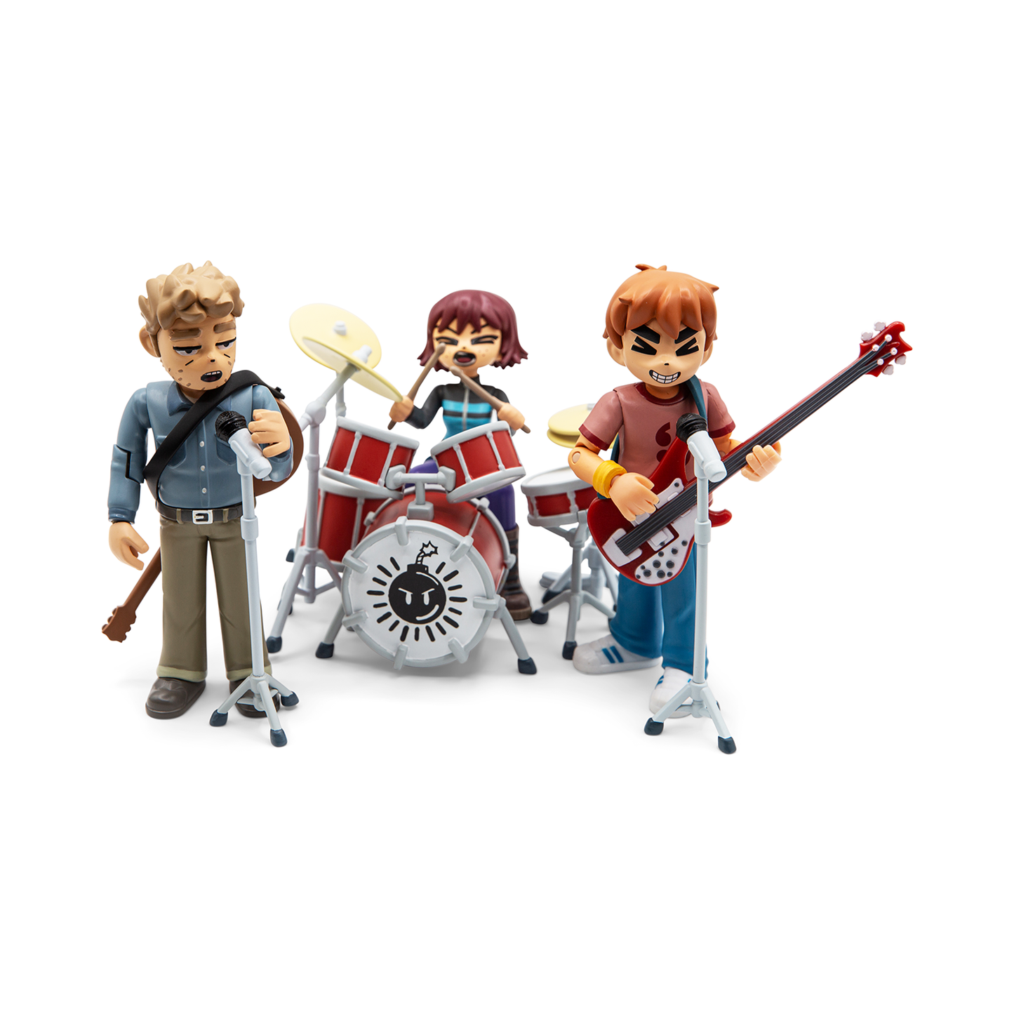 Scott Pilgrim Sex Bob-Omb Collectible Figure (3-Pack)