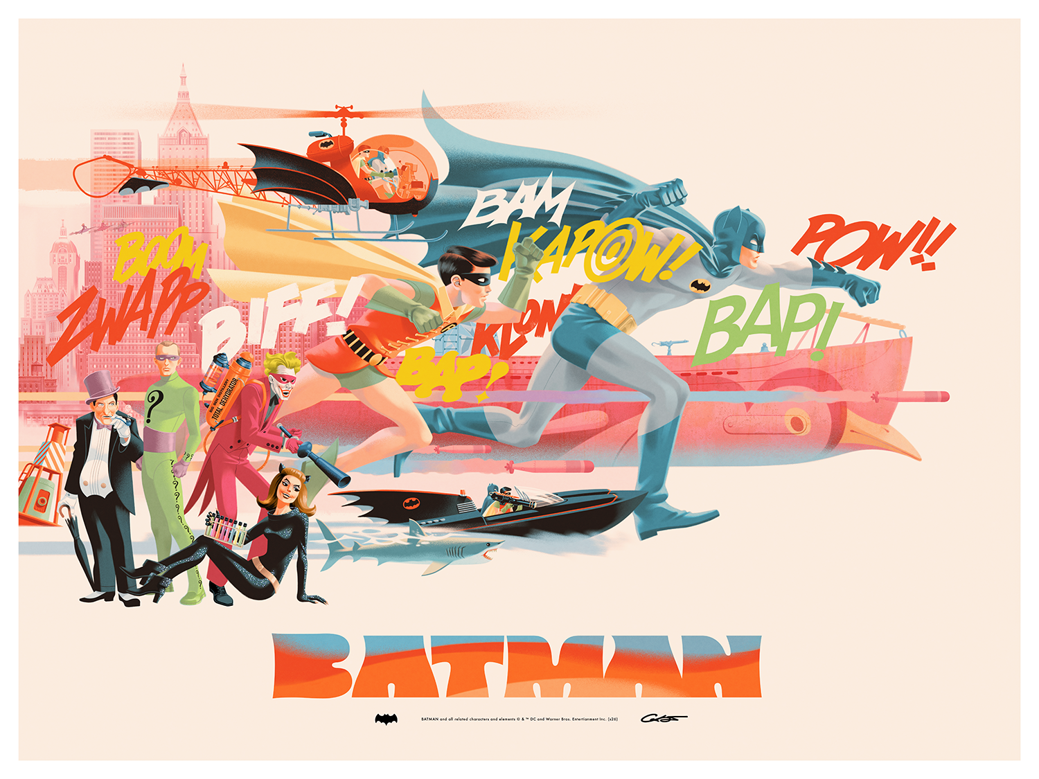 George Caltsoudas "Batman '66" KA-POW! Edition