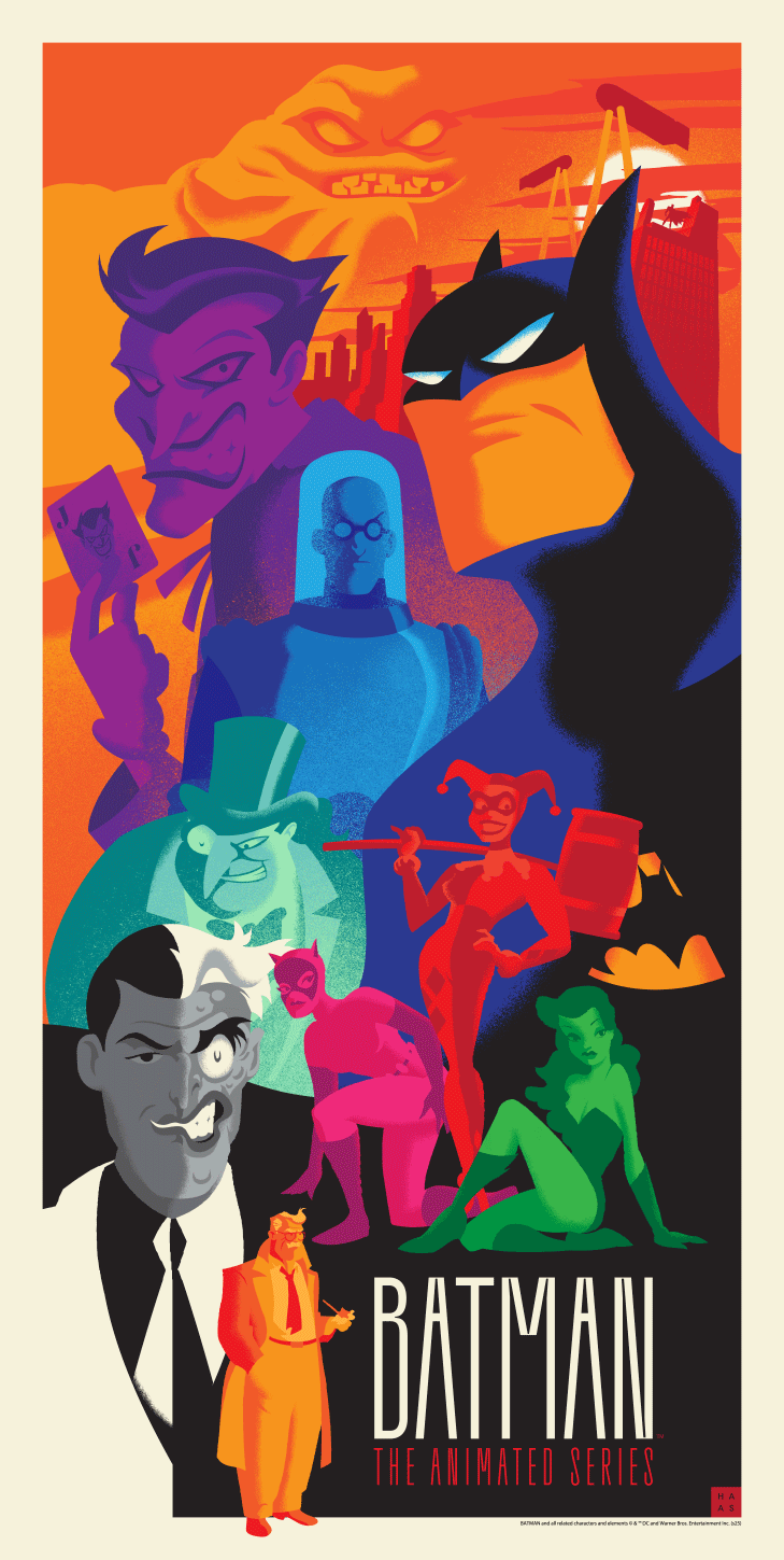 Danny Haas "Batman: The Animated Series" 3D Lenticular