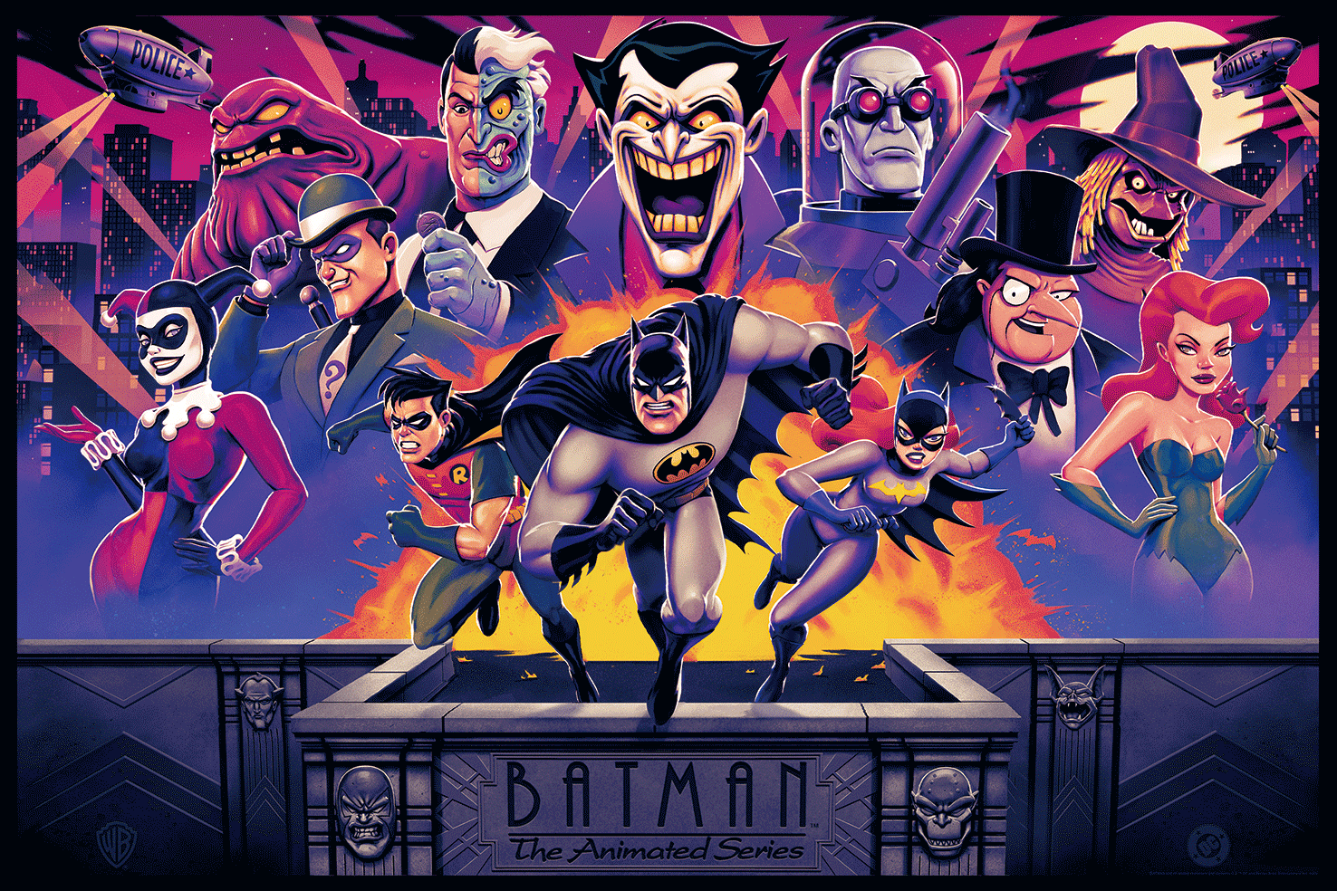 Tom Walker "Batman: The Animated Series" 3D Lenticular PLEX