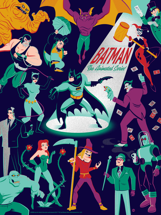 Dave Perillo "Batman: The Animated Series" Metallic Foil Variant