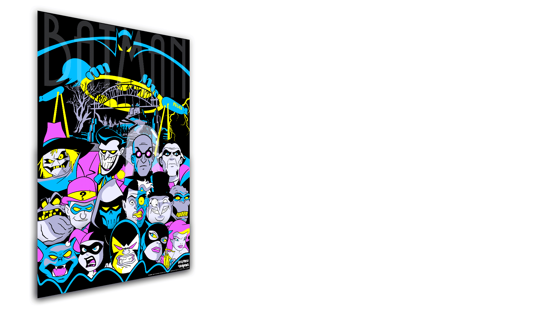 Thumbs "Batman: The Animated Series" Multi-Layer Acrylic Panel (16 x 24)