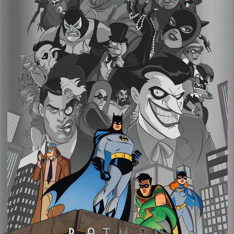 Mike McGee "Batman: The Animated Series" Silver Foil Variant