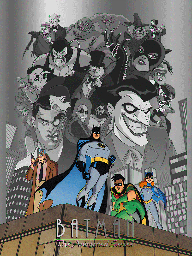 Mike McGee "Batman: The Animated Series" Silver Foil Variant