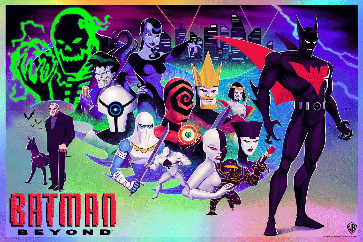 Tom Walker "Batman Beyond" Rainbow Foil Variant