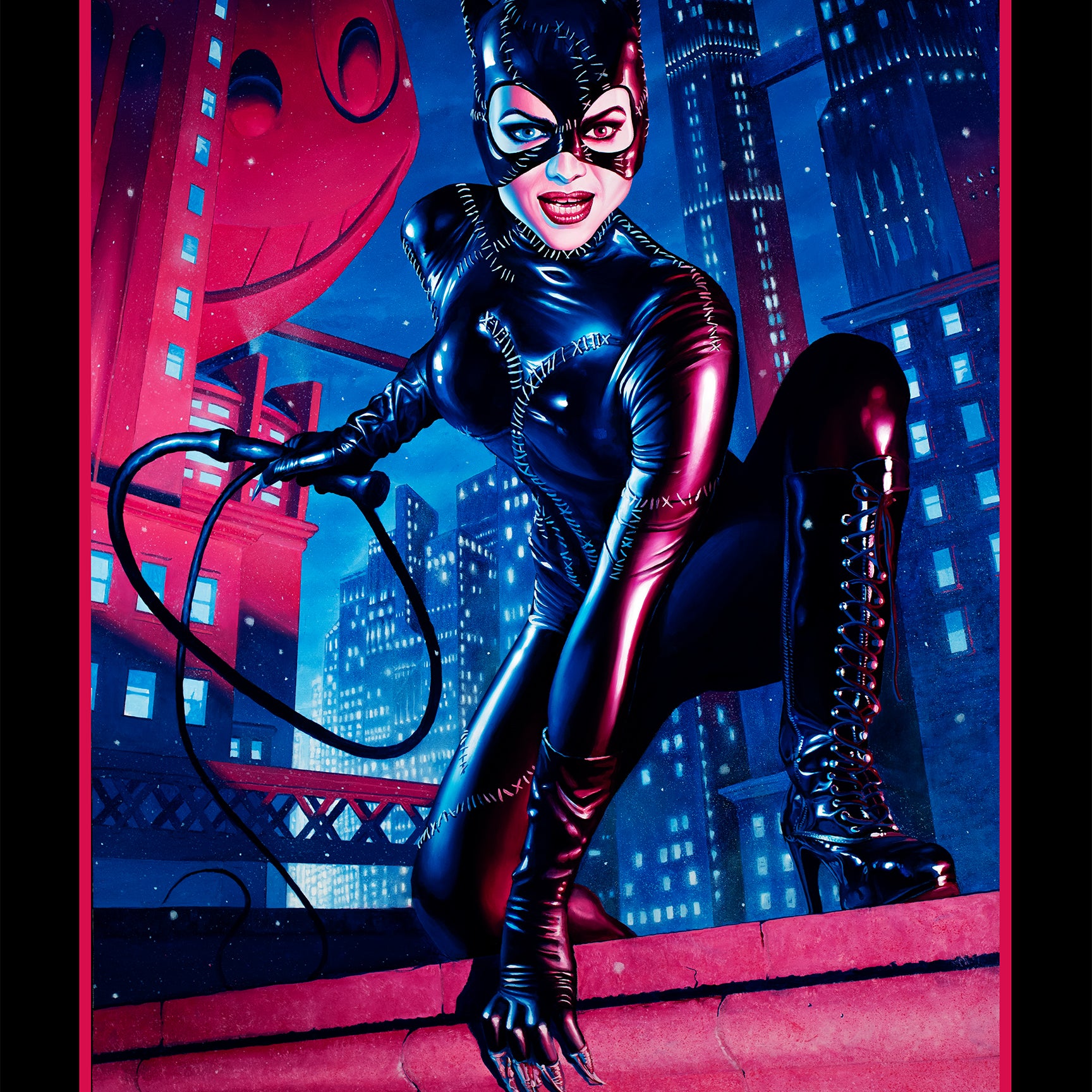 Robert Laskey "Catwoman (Batman Returns)" Acrylic Panel Print