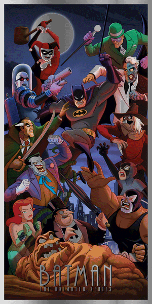 Pablo Olivera "Batman: The Animated Series - Villains" Silver Foil Variant