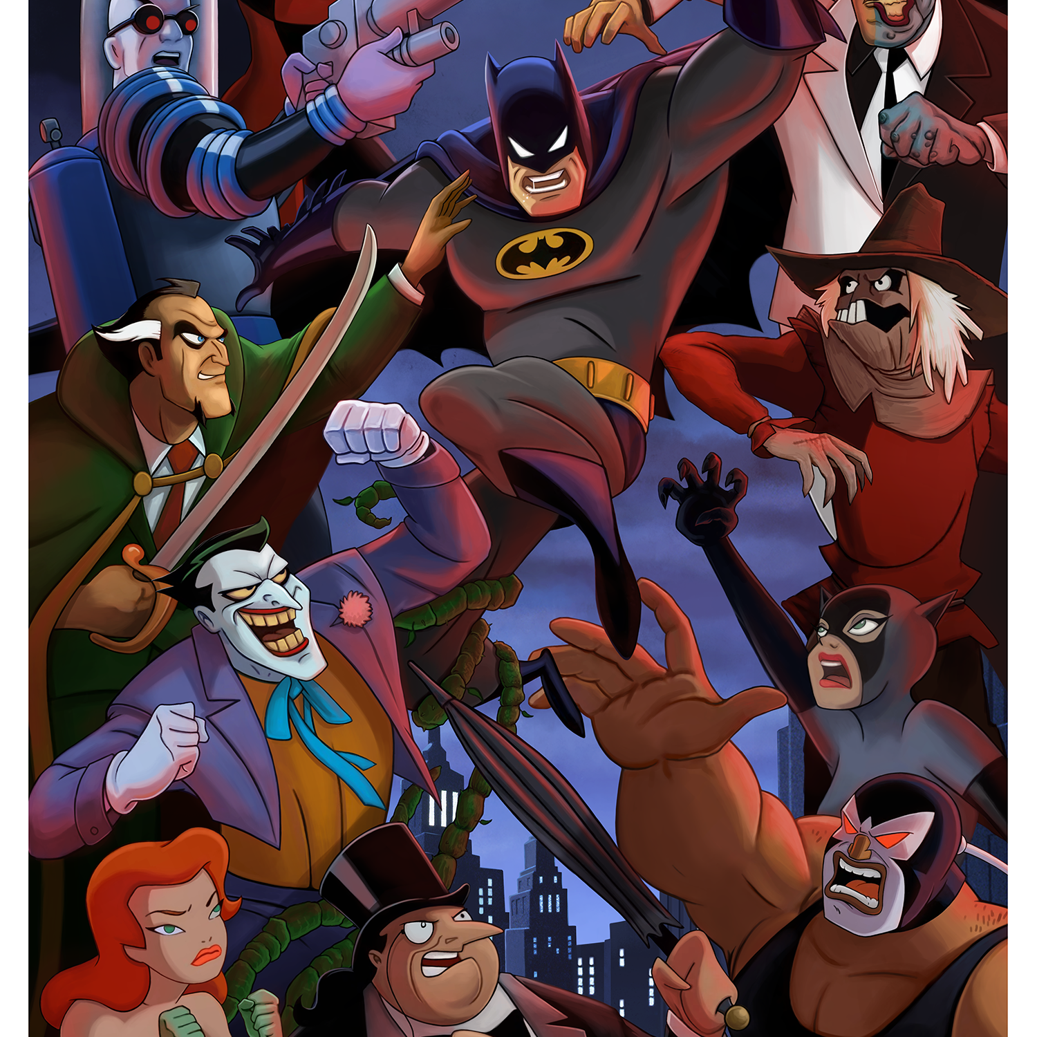 Pablo Olivera "Batman: The Animated Series - Villains"