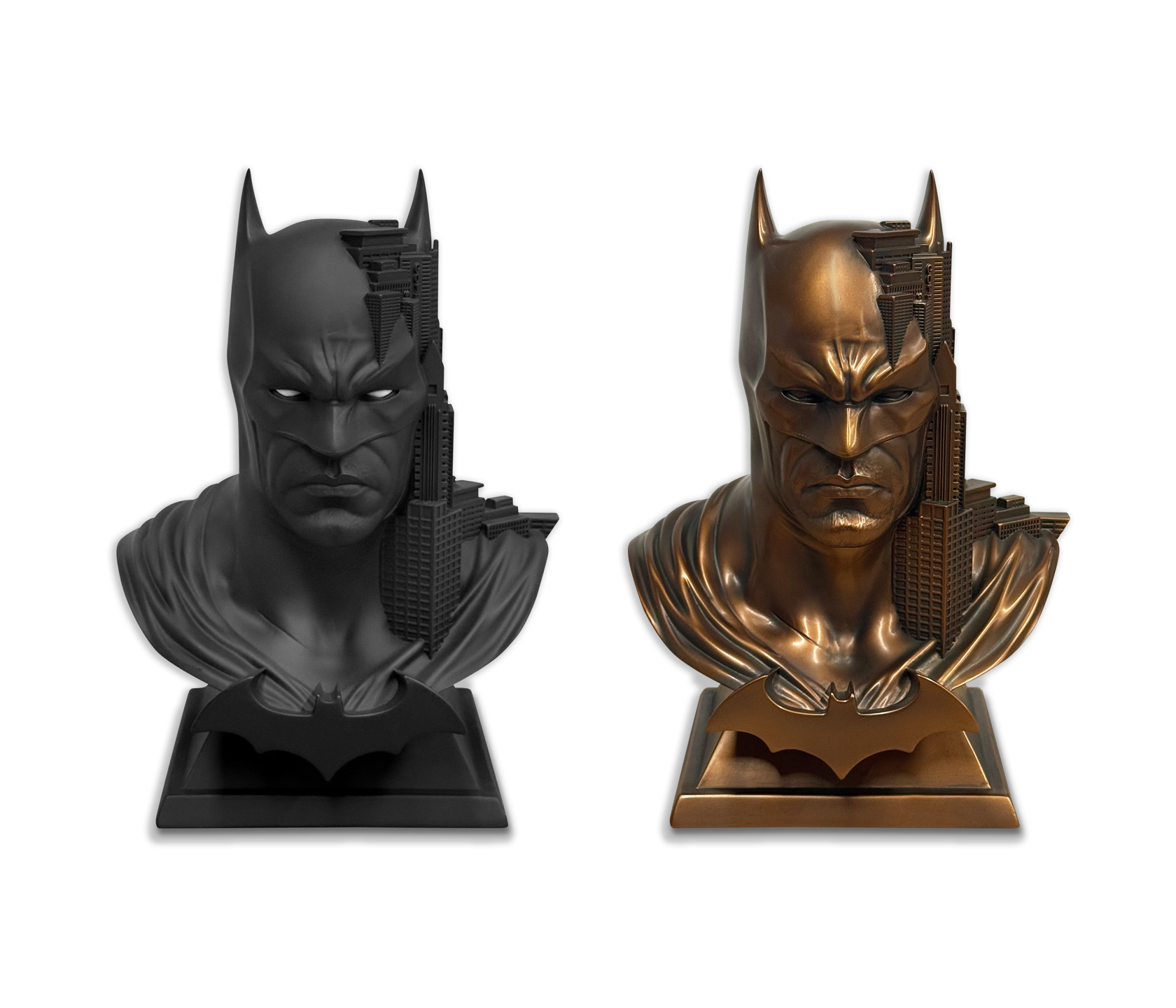 Doaly “Batman: The Dark Knight of Gotham” Resin Statue + Print Bundle - SET
