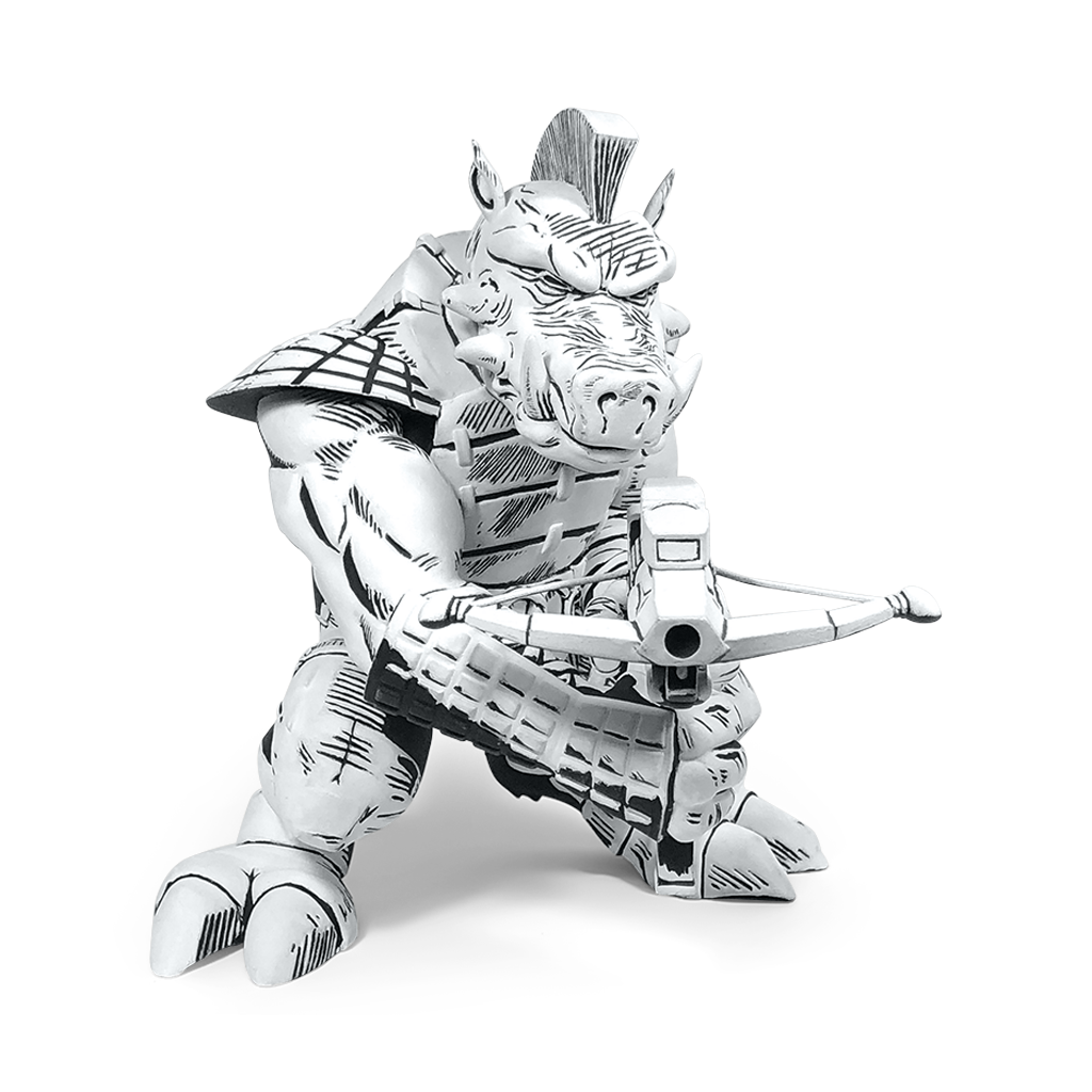 TMNT Firsts: Bebop (B&W Version)