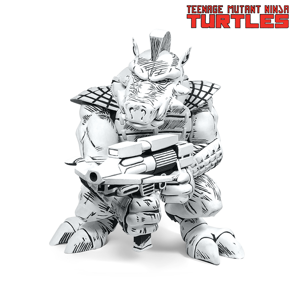 TMNT Firsts: Bebop (B&W Version)