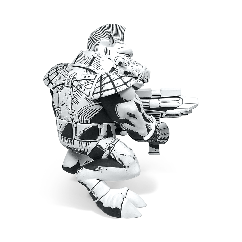 TMNT Firsts: Bebop (B&W Version)