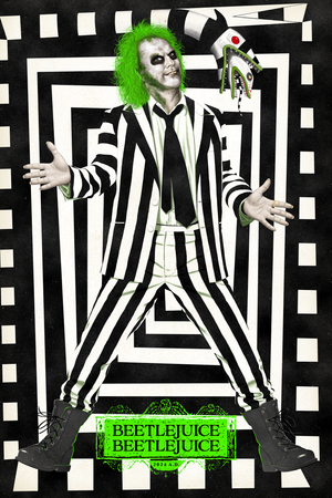 Jason Raish "Beetlejuice Beetlejuice" Acrylic Panel Print