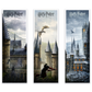 Ben Harman "Journey Through Hogwarts" Titled Print SET