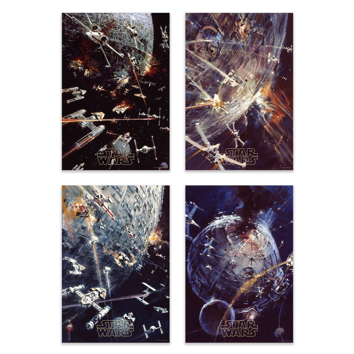 John Berkey "Star Wars" Giclee Print SET