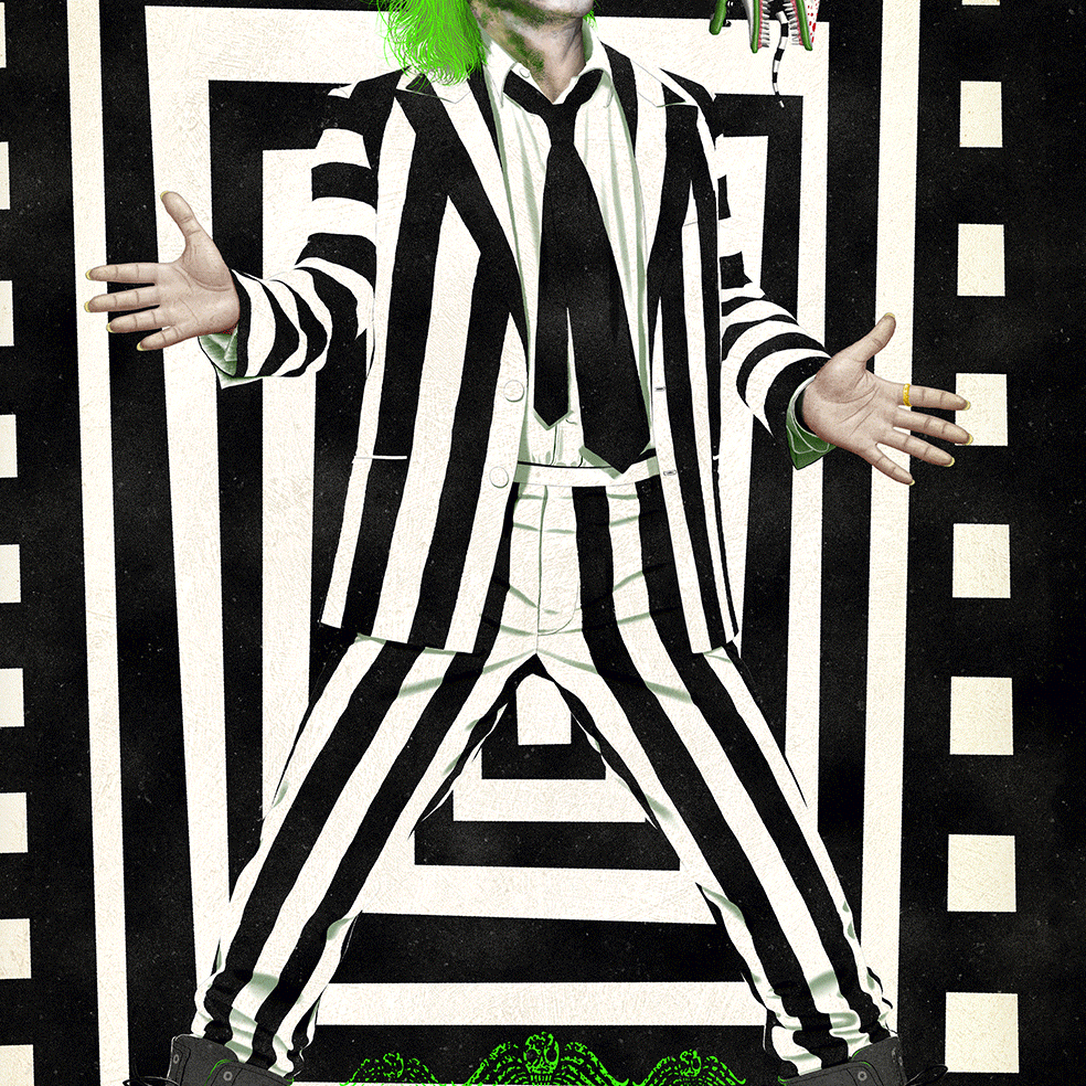 Jason Raish "Beetlejuice Beetlejuice" 3D Lenticular PLEX