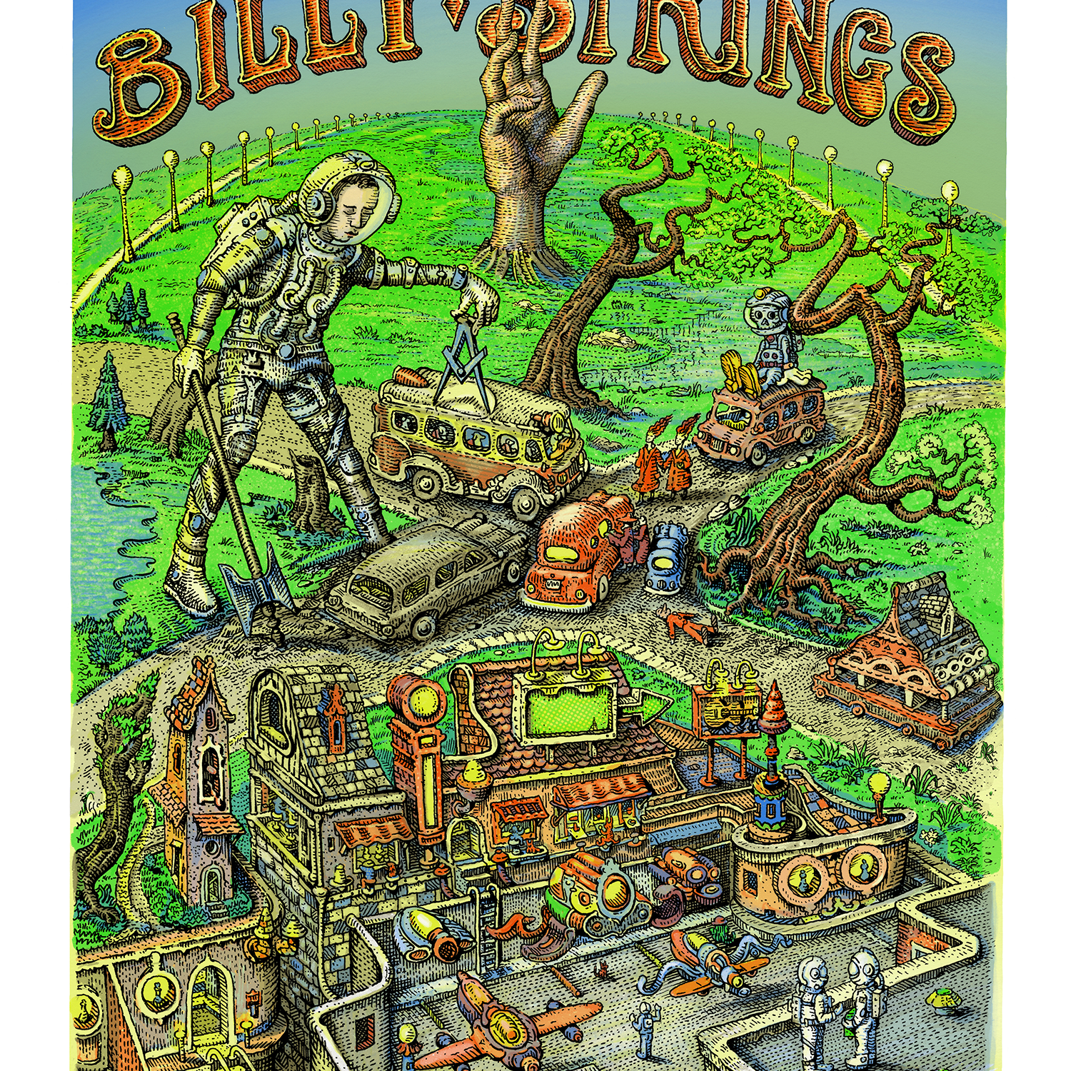 David Welker "Billy Strings @ Orion Amphitheater" AP