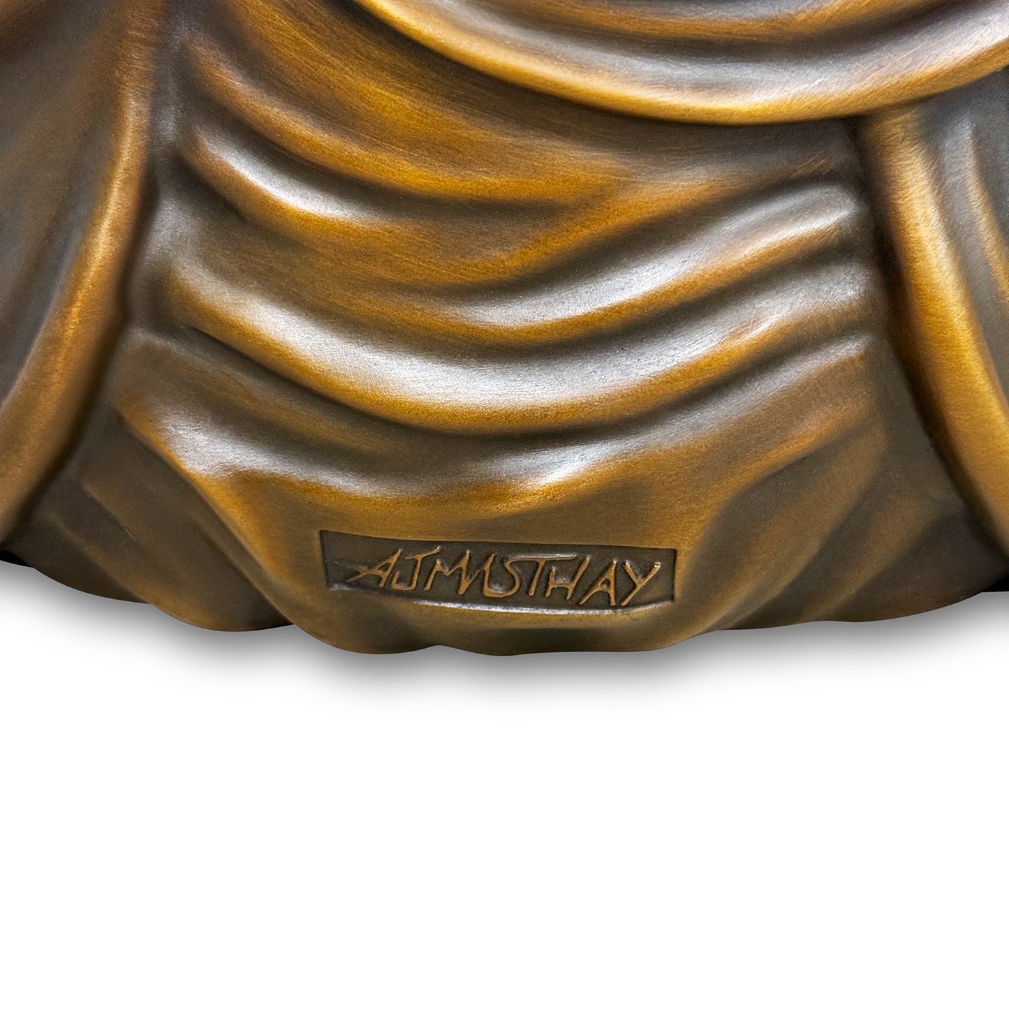 AJ Masthay "Buddha Bear" Bronze Statue