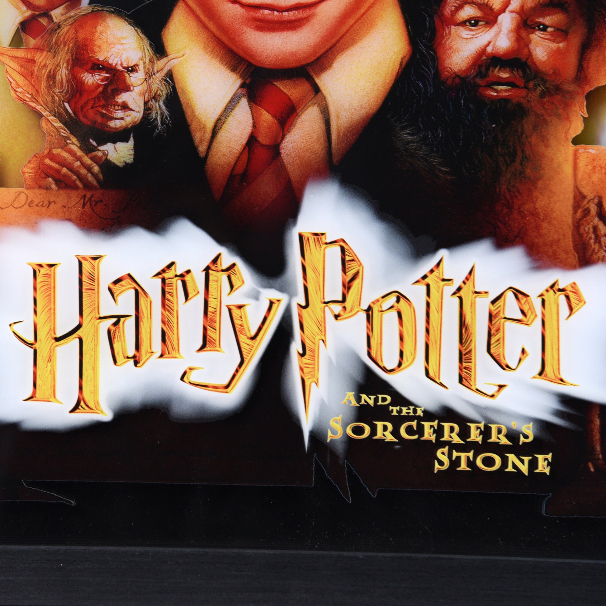 Drew Struzan "Harry Potter and the Sorcerer's Stone" Framed Acrylic Diorama