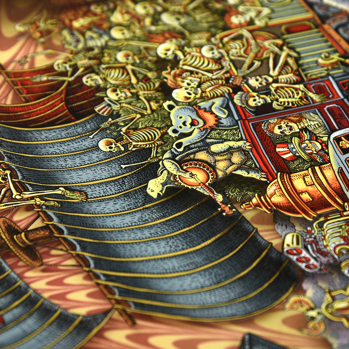 EMEK "Trip of Fools" Variant - Framed Acrylic Diorama