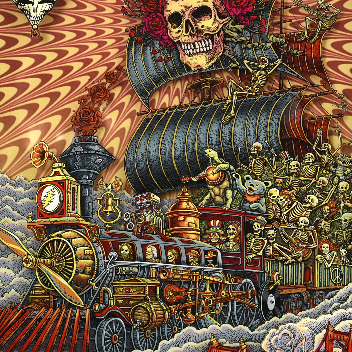 EMEK "Trip of Fools" Variant - Framed Acrylic Diorama