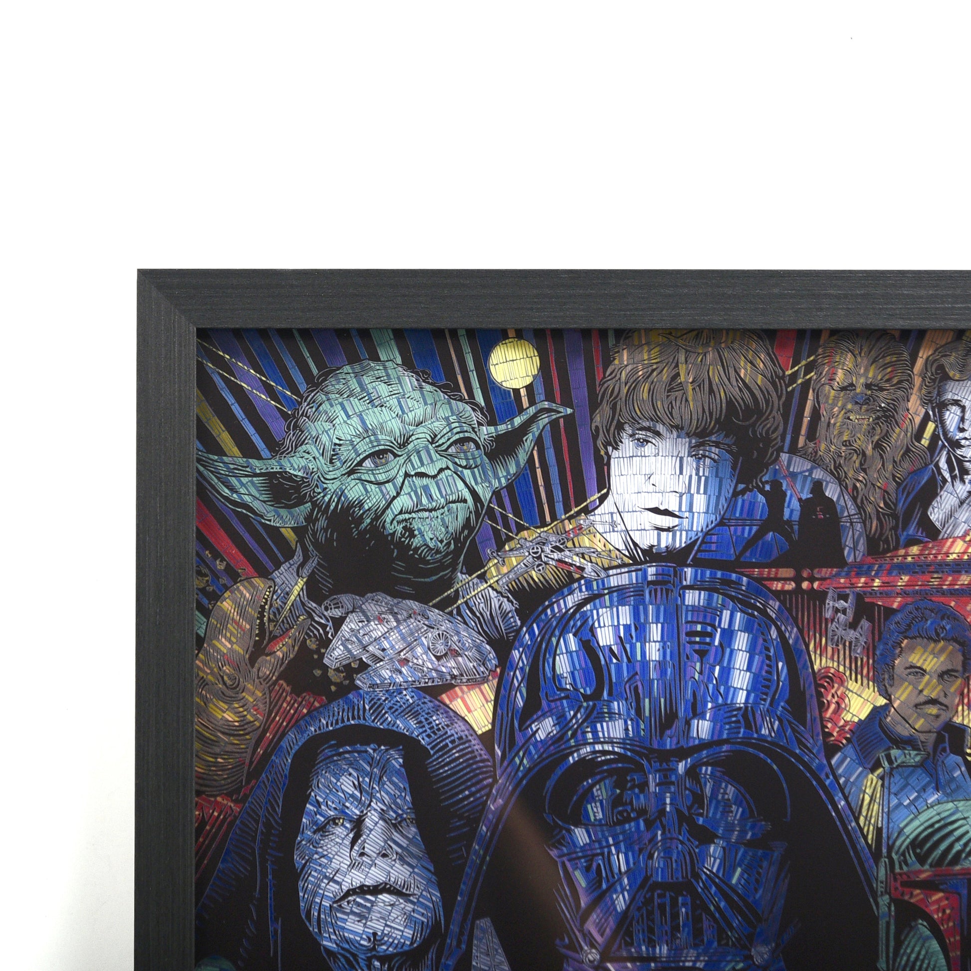Todd Slater "Echoes of the Empire (Star Wars)" Framed Acrylic Diorama