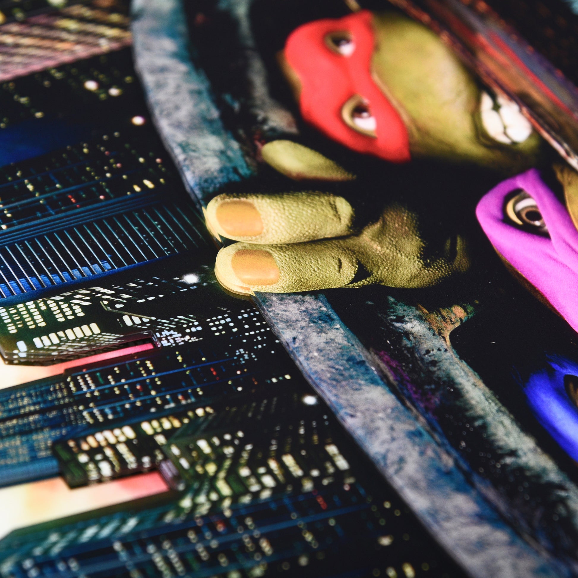 Teenage Mutant Ninja Turtles - Theatrical - Multi-Layer Acrylic (24x36)