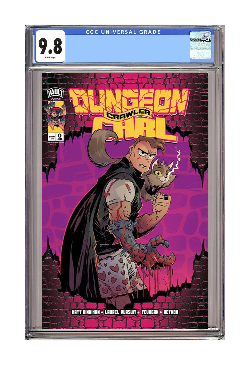 Dungeon Crawler Carl Special Edition #0 Bean [CGC GRADED 9.8] + FREE Comic!