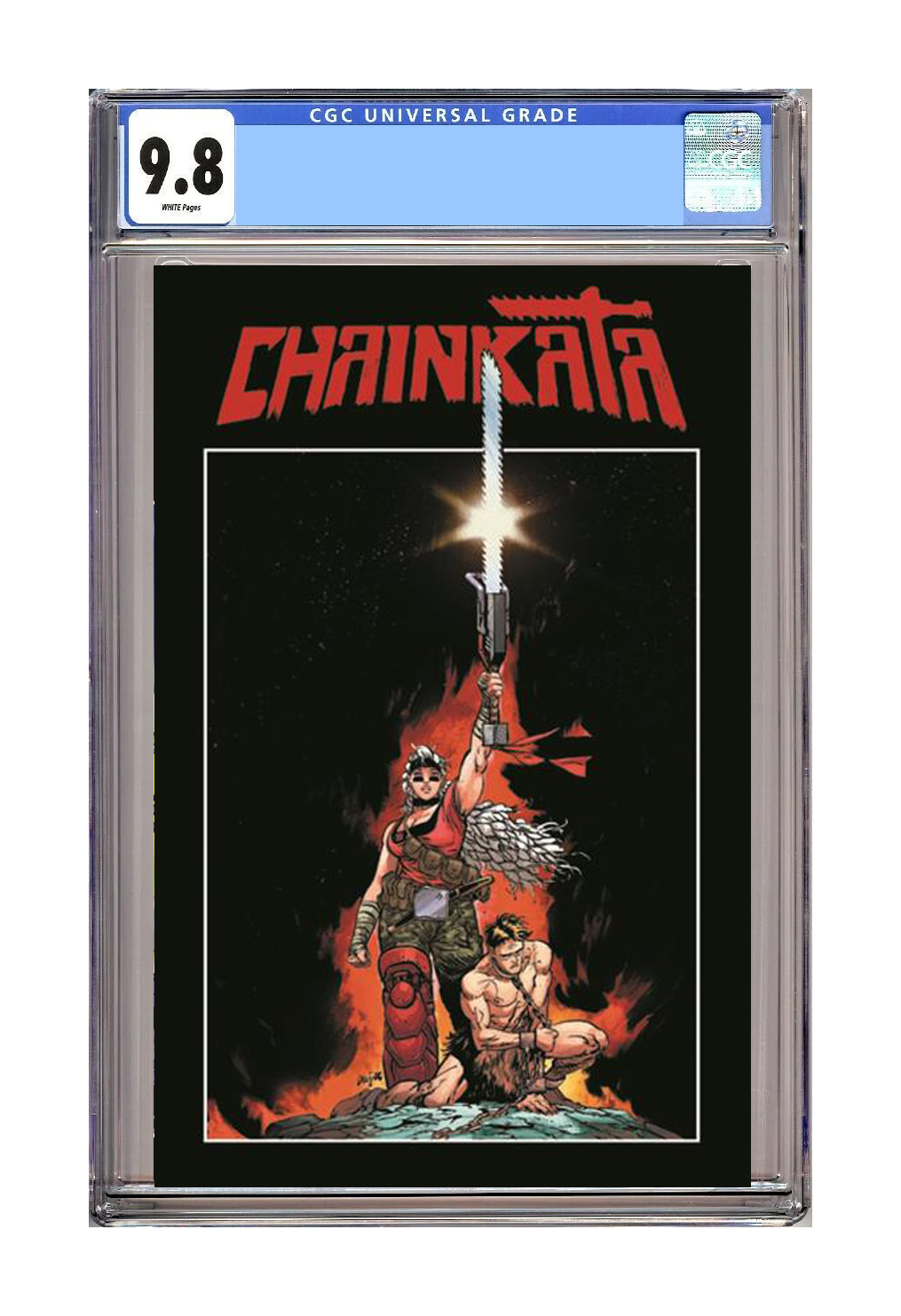 Chainkata #1 Cov C. Johnson [CGC GRADED 9.8] + FREE COMIC!