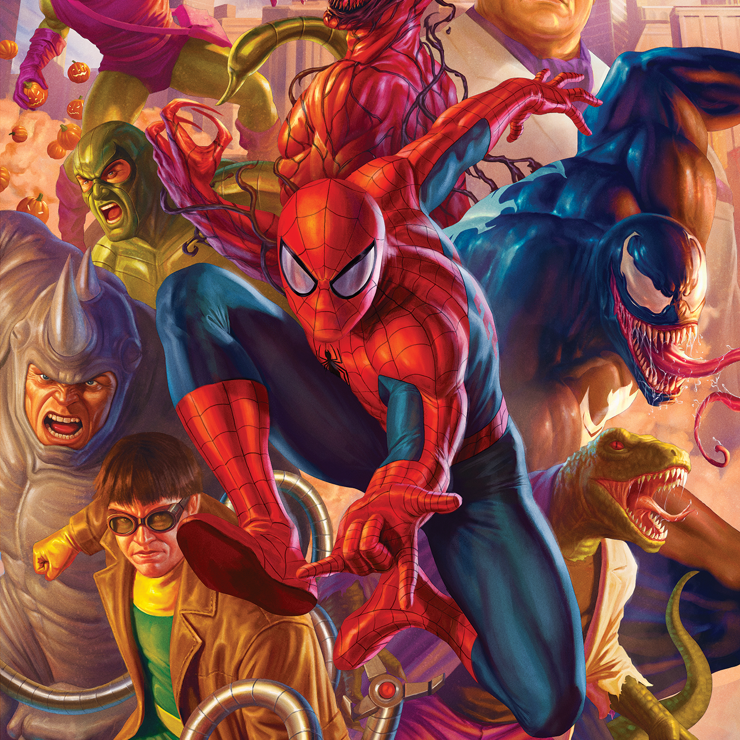 Carlos Dattoli "Tangled Threats (Spider-Man)"