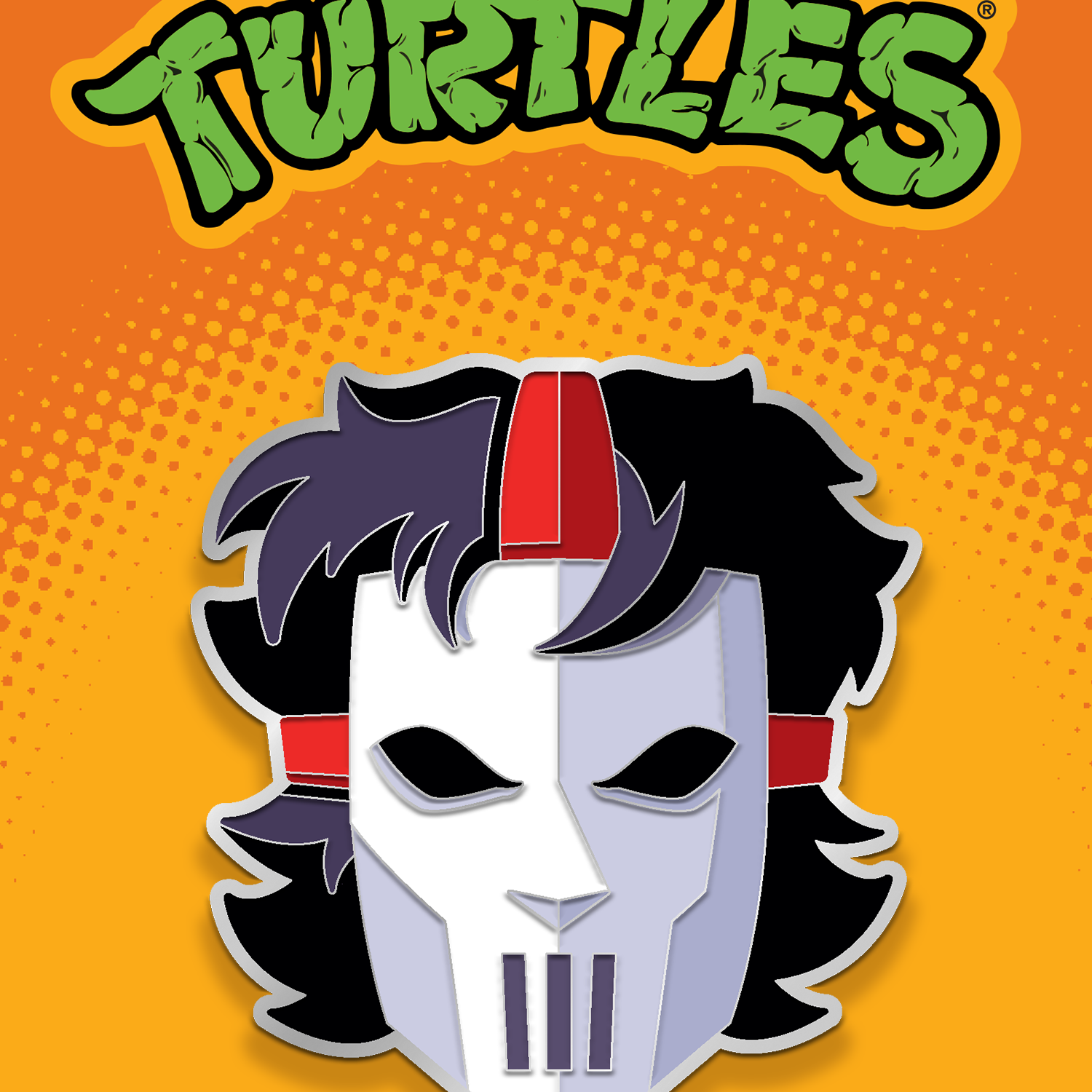 Tom Whalen "TMNT: Casey Jones" Enamel Pin
