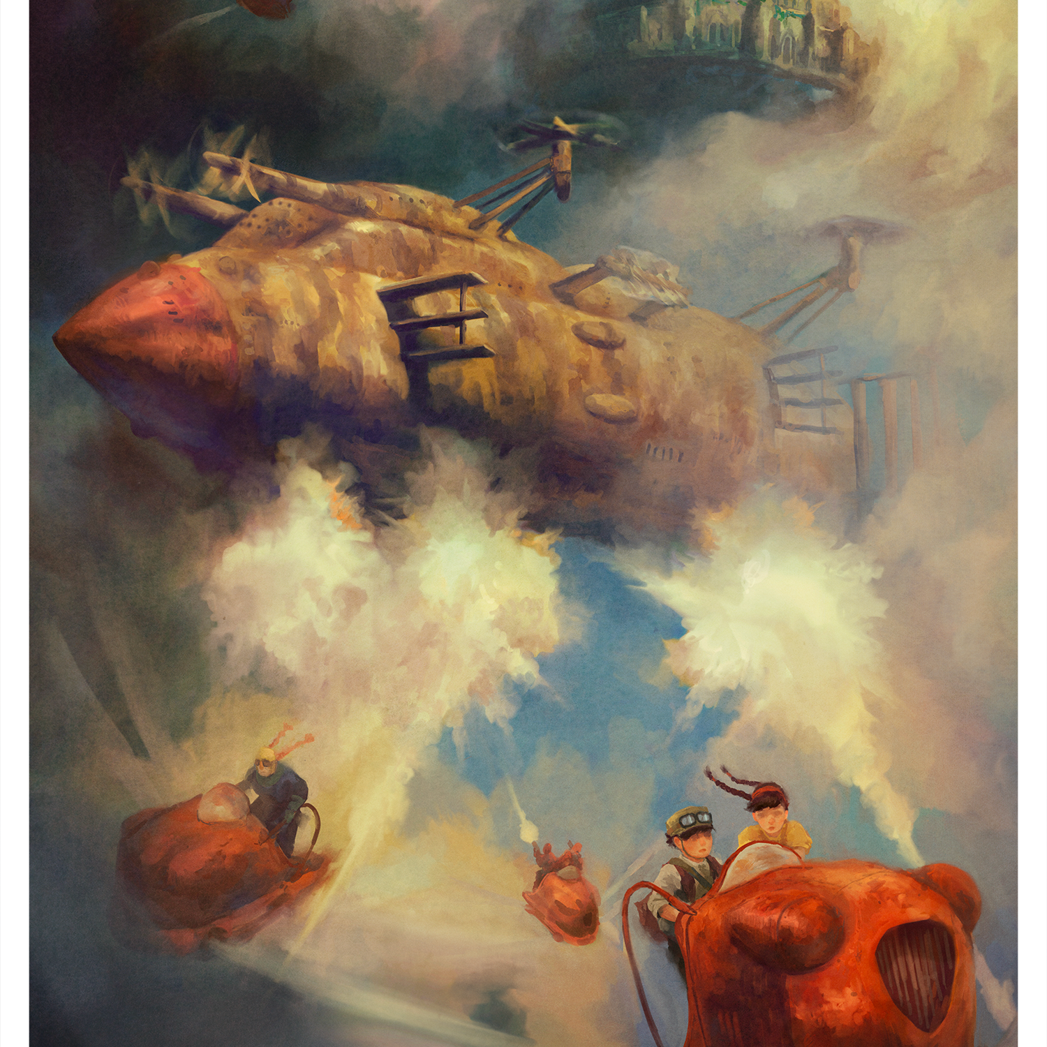 Karl Fitzgerald "One Summer Day" Print SET
