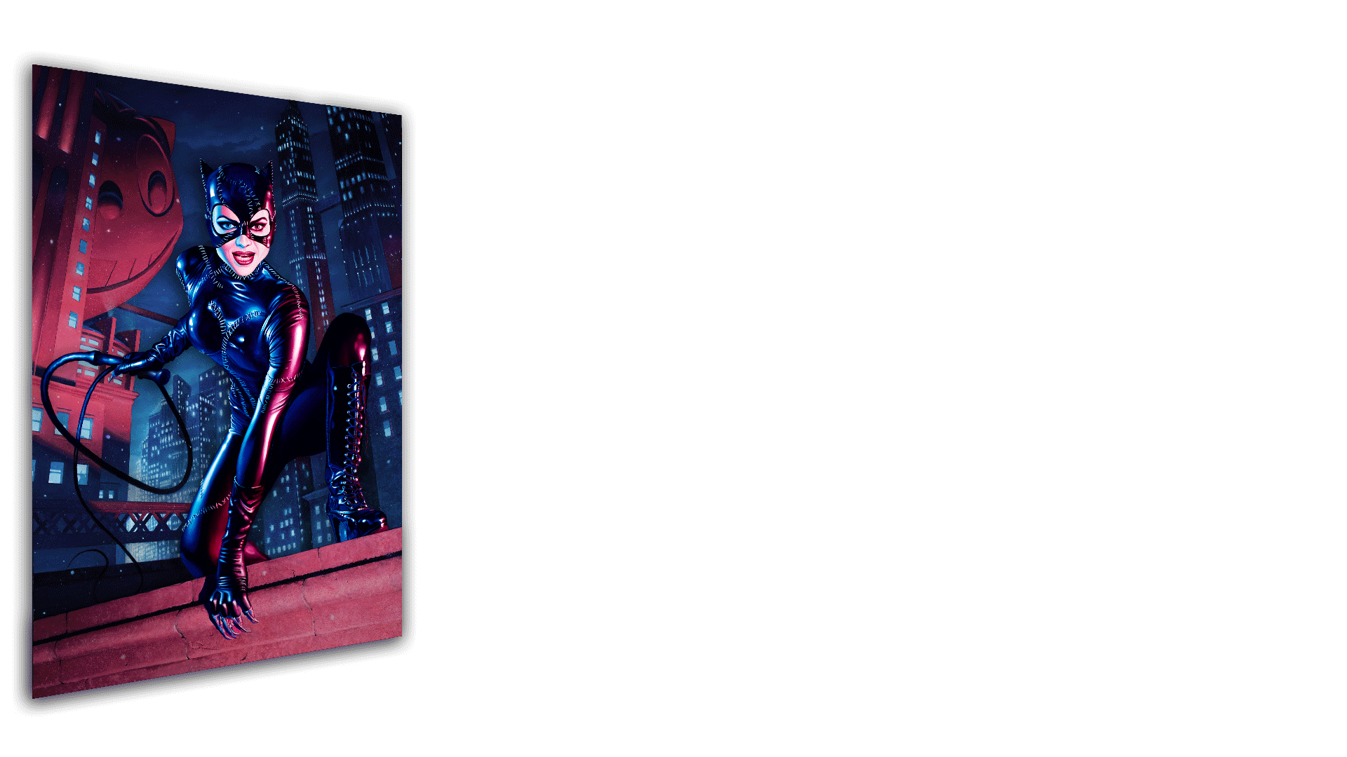 Robert Laskey "Catwoman (Batman Returns)" Multi-Layer Acrylic Panel