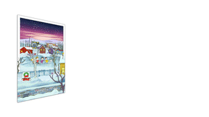 Andy Fairhurst & Charles M. Schulz "Winter Wonderland" Multi-Layer Acrylic