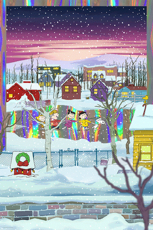 Andy Fairhurst & Charles M. Schulz "Winter Wonderland" Foil Variant