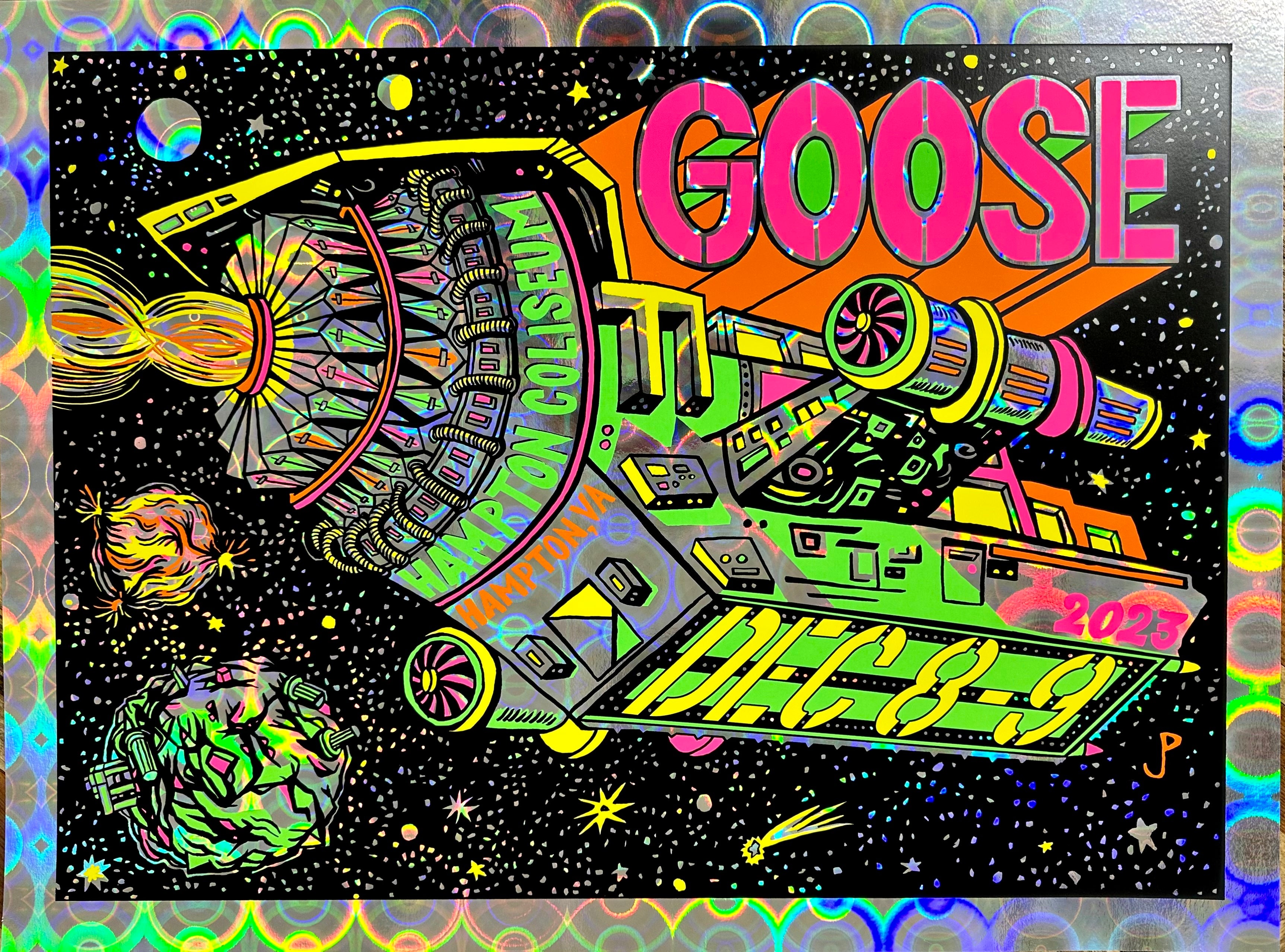 Jim Pollock "GOOSE - Hampton Coliseum " [LOTTERY ENTRY]