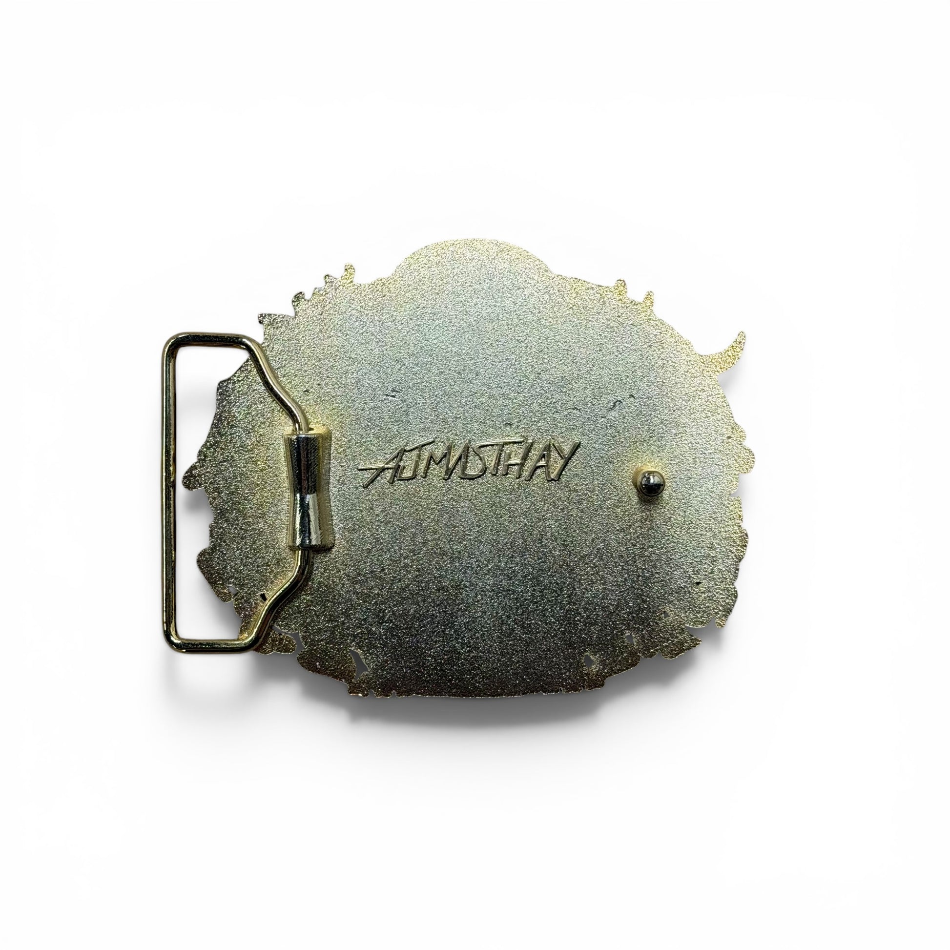AJ Masthay "US Blues" 3D Belt Buckle - Color Enamel Edition